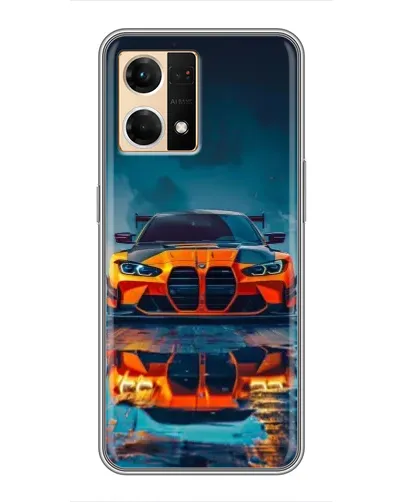 Чехол для OPPO Reno7 4G с картинкой «BMW — золотая эмблема» Чехол для OPPO Reno7 4G с картинкой «BMW — золотая эмблема»