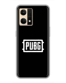 Чехол для OPPO Reno7 4G с картинкой «Лого BMW — металлический блеск»