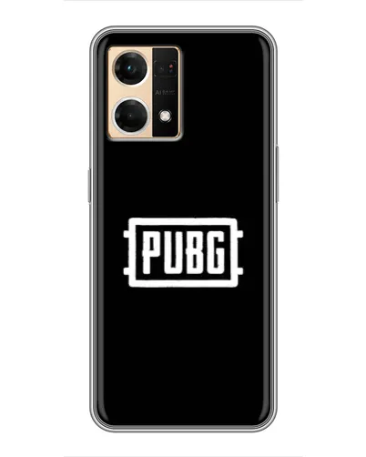 Чехол для OPPO Reno7 4G с картинкой «Лого BMW — металлический блеск»