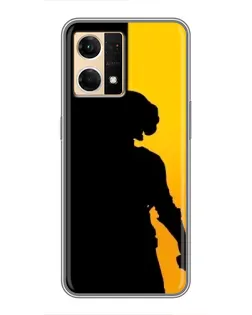 Чехол для OPPO Reno7 4G с картинкой «Тень воина PUBG»