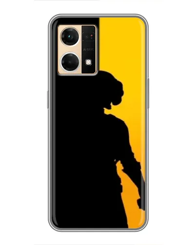 Чехол для OPPO Reno7 4G с картинкой «Тень воина PUBG»