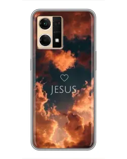 Чохол для OPPO Reno7 4G з картинкою «Сяйво Імені Jesus» Чохол для OPPO Reno7 4G з картинкою «Сяйво Імені Jesus»