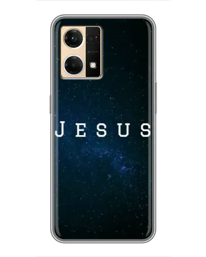 Чехол для OPPO Reno7 4G с картинкой «Звездное небо Jesus»
