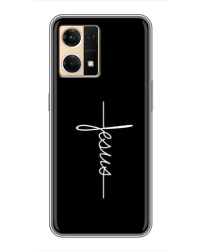 Чехол для OPPO Reno7 4G с картинкой «Тонкая линия веры»