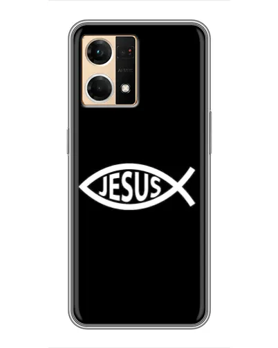 Чехол для OPPO Reno7 4G с картинкой «Классический Jesus»