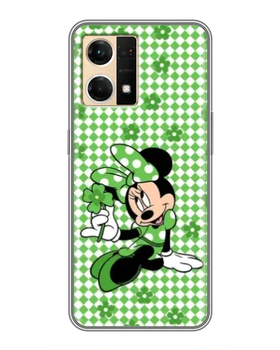 Чехол для OPPO Reno7 4G с картинкой «Mickey в клетку» Чехол для OPPO Reno7 4G с картинкой «Mickey в клетку»