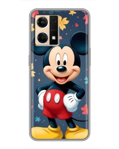 Чехол для OPPO Reno7 4G с картинкой «Осенний Mickey Mouse» Чехол для OPPO Reno7 4G с картинкой «Осенний Mickey Mouse»