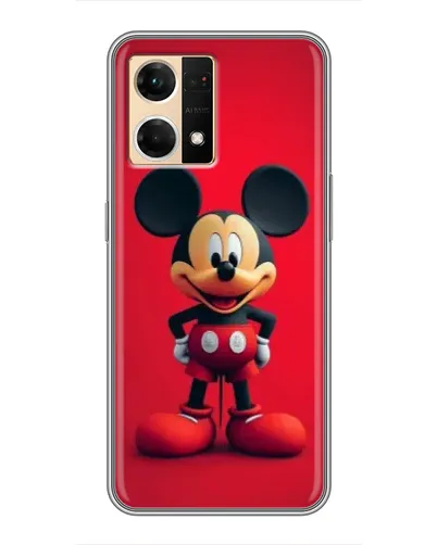 Чехол для OPPO Reno7 4G с картинкой «Mickey в полный рост» Чехол для OPPO Reno7 4G с картинкой «Mickey в полный рост»