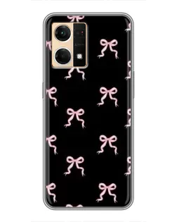 Чехол для OPPO Reno7 4G с картинкой «Бант-цветок»