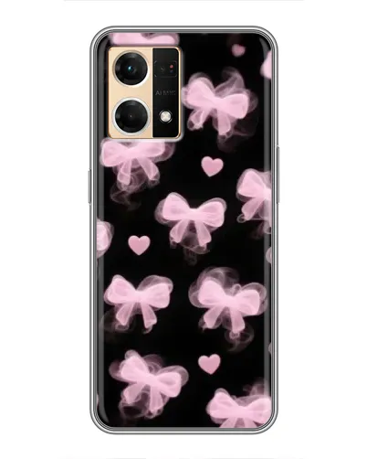 Чехол для OPPO Reno7 4G с картинкой «Геометрия банта»