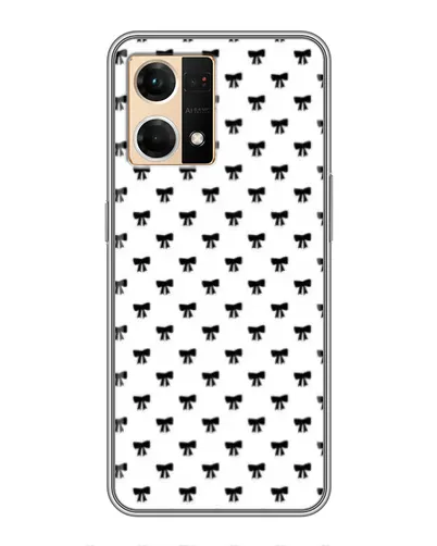Чехол для OPPO Reno7 4G с картинкой «Мини-бантики»