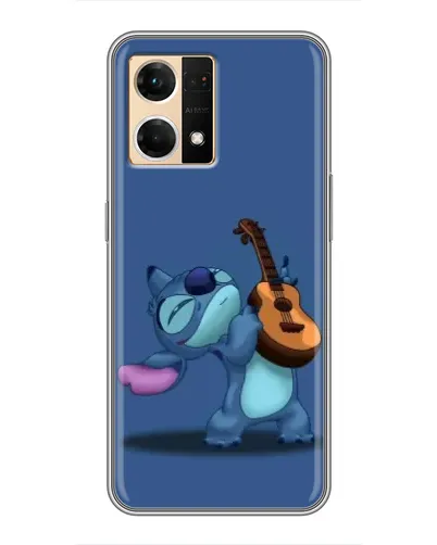 Чехол для OPPO Reno7 4G с картинкой «Стич с укулеле» Чехол для OPPO Reno7 4G с картинкой «Стич с укулеле»