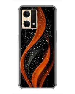Чохол для OPPO Reno7 4G з картинкою «Вогняна зоряна хвиля» Чохол для OPPO Reno7 4G з картинкою «Вогняна зоряна хвиля»