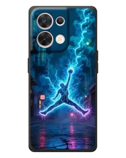 Чехол для OPPO Reno 8 5G с картинкой «Jordan Gold Jumpman»