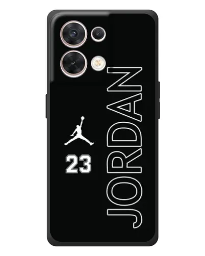Чехол для OPPO Reno 8 5G с картинкой «Jordan Vertical»