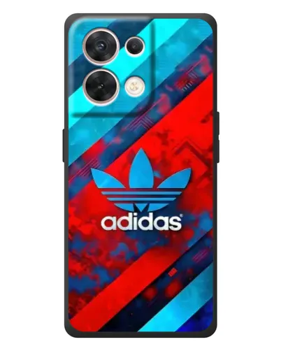 Чехол для OPPO Reno 8 5G с картинкой «Абстракция Adidas»