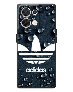 Чехол для OPPO Reno 8 5G с картинкой «Adidas Trefoil Blue»