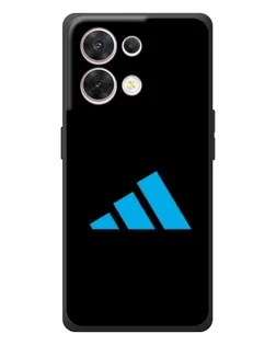 Чехол для OPPO Reno 8 5G с картинкой «Adidas Cyan Logo»
