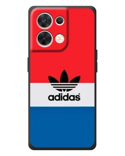 Чехол для OPPO Reno 8 5G с картинкой «Ретро блоки Adidas»