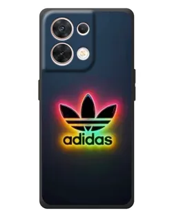 Чехол для OPPO Reno 8 5G с картинкой «Неоновый Adidas»