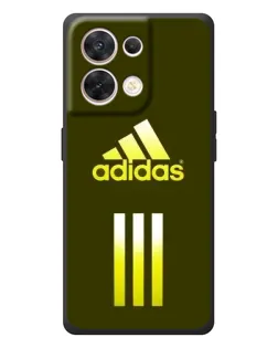 Чехол для OPPO Reno 8 5G с картинкой «Оливковый градиент Adidas»