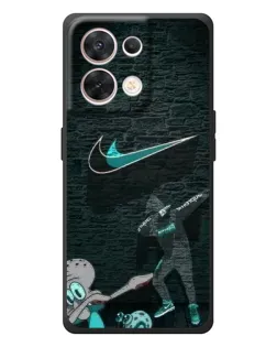 Чехол для OPPO Reno 8 5G с картинкой «Спортивный арт Nike» Чехол для OPPO Reno 8 5G с картинкой «Спортивный арт Nike»