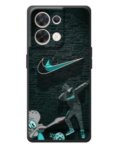 Чехол для OPPO Reno 8 5G с картинкой «Спортивный арт Nike»