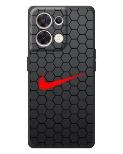 Чехол для OPPO Reno 8 5G с картинкой «Nike — карбоновая сетка» Чехол для OPPO Reno 8 5G с картинкой «Nike — карбоновая сетка»