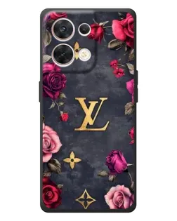 Чехол для OPPO Reno 8 5G с картинкой «Цветочный Louis Vuitton»