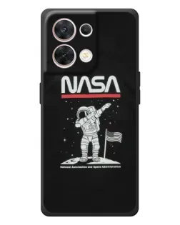 Чехол для OPPO Reno 8 5G с картинкой «NASA — шагаем по Луне» Чехол для OPPO Reno 8 5G с картинкой «NASA — шагаем по Луне»