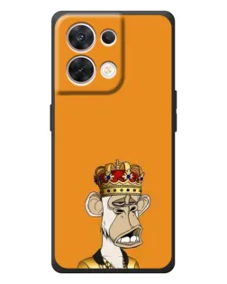 Чехол для OPPO Reno 8 5G с картинкой «Золотая обезьяна Bored Ape»