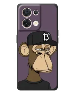 Чехол для OPPO Reno 8 5G с картинкой «Bored Ape в кепке» Чехол для OPPO Reno 8 5G с картинкой «Bored Ape в кепке»