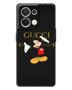 Чехол для OPPO Reno 8 5G с картинкой «Микки Маус Gucci» Чехол для OPPO Reno 8 5G с картинкой «Микки Маус Gucci»