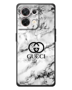 Чехол для OPPO Reno 8 5G с картинкой «Gucci — мраморный шик» Чехол для OPPO Reno 8 5G с картинкой «Gucci — мраморный шик»