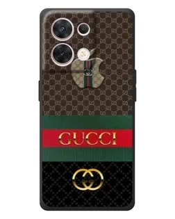 Чехол для OPPO Reno 8 5G с картинкой «Gucci — брендированный десерт» Чехол для OPPO Reno 8 5G с картинкой «Gucci — брендированный десерт»