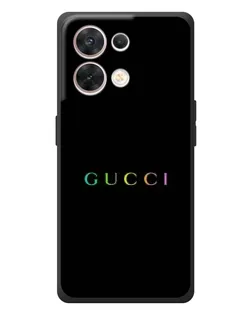 Чехол для OPPO Reno 8 5G с картинкой «Gucci — неоновый минимализм» Чехол для OPPO Reno 8 5G с картинкой «Gucci — неоновый минимализм»