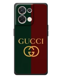 Чехол для OPPO Reno 8 5G с картинкой «Gucci — темно-зеленый градиент» Чехол для OPPO Reno 8 5G с картинкой «Gucci — темно-зеленый градиент»