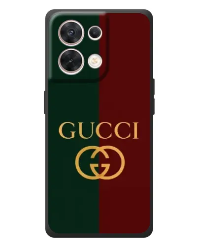Чехол для OPPO Reno 8 5G с картинкой «Gucci — темно-зеленый градиент» Чехол для OPPO Reno 8 5G с картинкой «Gucci — темно-зеленый градиент»