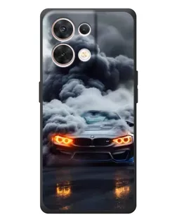 Чехол для OPPO Reno 8 5G с картинкой «BMW в дыму» Чехол для OPPO Reno 8 5G с картинкой «BMW в дыму»