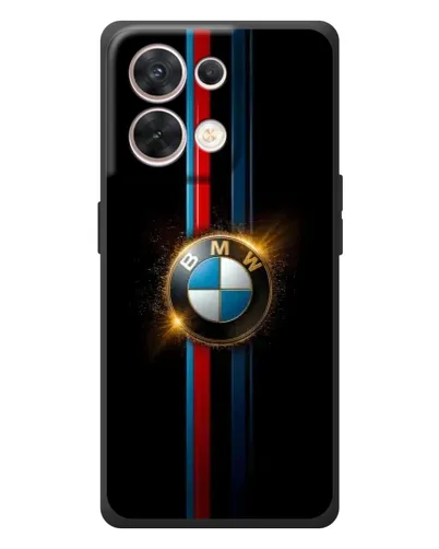 Чехол для OPPO Reno 8 5G с картинкой «BMW M-Power неон»