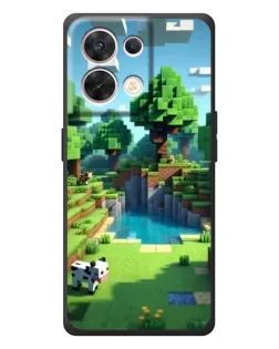 Чехол для OPPO Reno 8 5G с картинкой «Minecraft летний день» Чехол для OPPO Reno 8 5G с картинкой «Minecraft летний день»