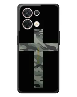 Чехол для OPPO Reno 8 5G с картинкой «Милитари Крест»