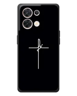 Чехол для OPPO Reno 8 5G с картинкой «Тонкий крест»