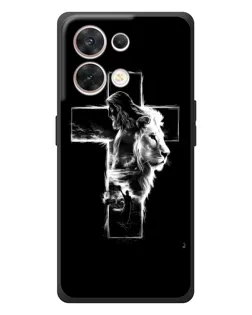 Чехол для OPPO Reno 8 5G с картинкой «Сияющий крест Jesus»