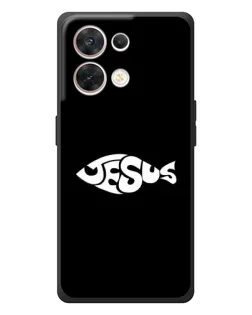Чехол для OPPO Reno 8 5G с картинкой «Рыба Jesus»