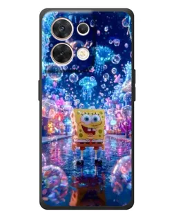 Чехол для OPPO Reno 8 5G с картинкой «Неоновый океан»