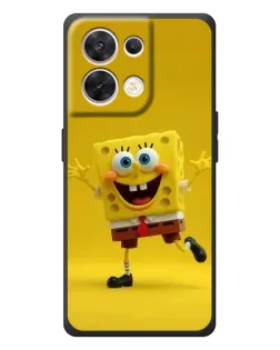 Чехол для OPPO Reno 8 5G с картинкой «Позитивный Губка Боб»