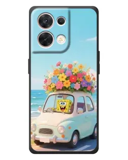 Чехол для OPPO Reno 8 5G с картинкой «Автомобильное путешествие»