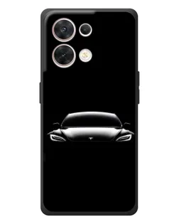 Чехол для OPPO Reno 8 5G с картинкой «Фары Tesla Night» Чехол для OPPO Reno 8 5G с картинкой «Фары Tesla Night»