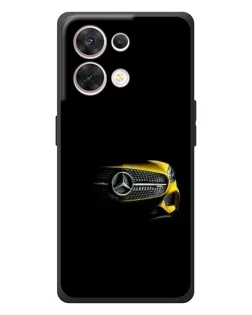 Чехол для OPPO Reno 8 5G с картинкой «Mercedes — ретро стиль»